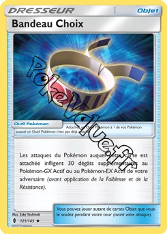 Carte Pokémon Bandeau Choix n°121 de la série Gardiens Ascendant