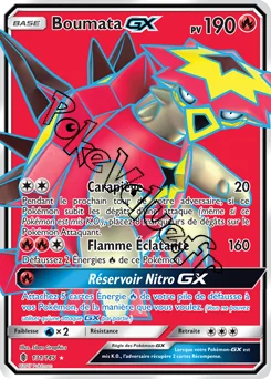 Carte Pokémon Boumata GX  n°131 de la série Gardiens Ascendant