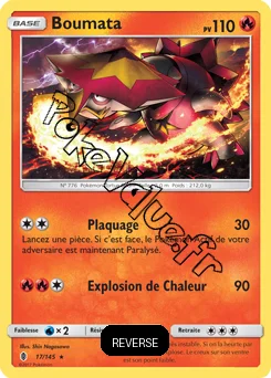 Carte Pokémon Boumata  Reverse n°17 de la série Gardiens Ascendant