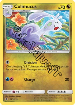 Carte Pokémon Colimucus  n°95 de la série Gardiens Ascendant
