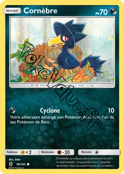 Carte Pokémon Cornèbre n°78 de la série Gardiens Ascendant