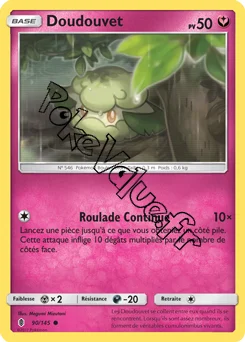 Carte Pokémon Doudouvet  n°90 de la série Gardiens Ascendant