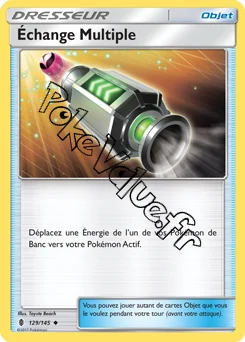 Carte Pokémon Échange Multiple n°129 de la série Gardiens Ascendant
