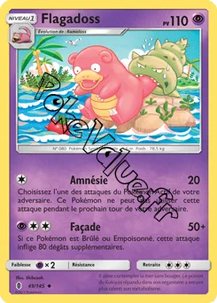 Carte Pokémon Flagadoss  n°49 de la série Gardiens Ascendant