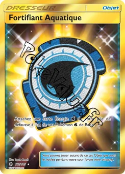 Carte Pokémon Fortifiant Aquatique n°161 de la série Gardiens Ascendant