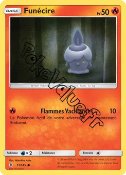 Carte Pokémon Funécire n°11 de la série Gardiens Ascendant
