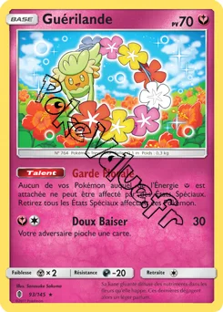 Carte Pokémon Guérilande n°93 de la série Gardiens Ascendant