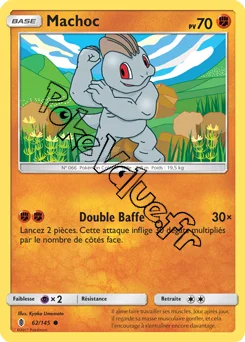 Carte Pokémon Machoc  n°62 de la série Gardiens Ascendant