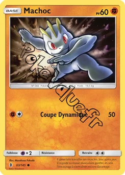 Carte Pokémon Machoc  n°63 de la série Gardiens Ascendant