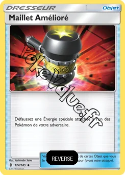 Carte Pokémon Maillet Amélioré Reverse n°124 de la série Gardiens Ascendant