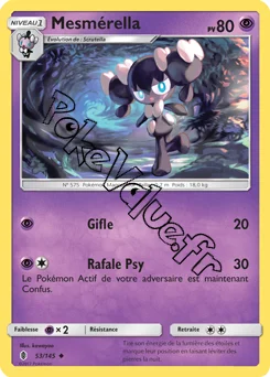 Carte Pokémon Mesmérella n°53 de la série Gardiens Ascendant