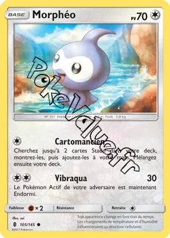 Carte Pokémon Morphéo n°105 de la série Gardiens Ascendant