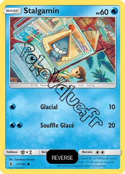 Carte Pokémon Stalgamin  Reverse n°31 de la série Gardiens Ascendant