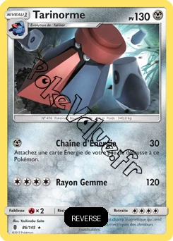 Carte Pokémon Tarinorme  Reverse n°86 de la série Gardiens Ascendant