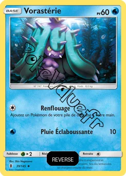 Carte Pokémon Vorastérie Reverse n°39 de la série Gardiens Ascendant