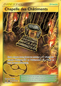 Carte Pokémon Chapelle des Châtiments n°SV90 de la série Destinées Occultes