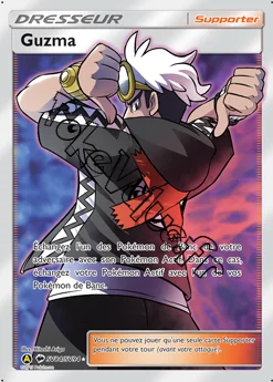 Carte Pokémon Guzma n°SV84 de la série Destinées Occultes
