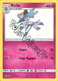Carte Pokémon Kirlia  n°SV35 de la série Destinées Occultes
