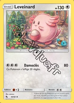 Carte Pokémon Leveinard n°46 de la série Destinées Occultes