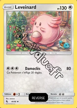 Carte Pokémon Leveinard Reverse n°46 de la série Destinées Occultes