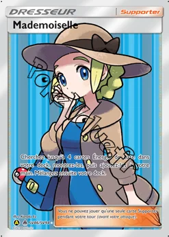 Carte Pokémon Mademoiselle n°SV86 de la série Destinées Occultes