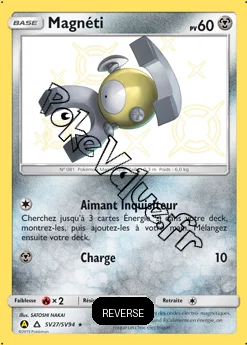 Carte Pokémon Magnéti Reverse n°SV27 de la série Destinées Occultes