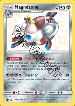 Carte Pokémon Magnézone n°SV29 de la série Destinées Occultes