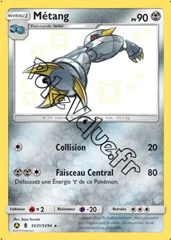 Carte Pokémon Métang n°SV31 de la série Destinées Occultes