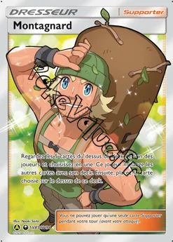 Carte Pokémon Montagnard n°SV85 de la série Destinées Occultes