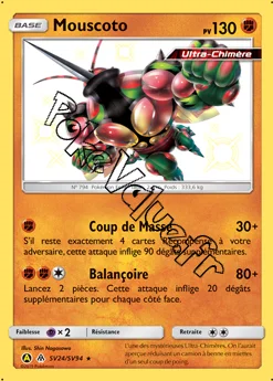 Carte Pokémon Mouscoto  n°SV24 de la série Destinées Occultes