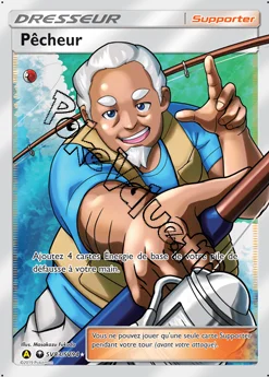 Carte Pokémon Pêcheur n°SV83 de la série Destinées Occultes