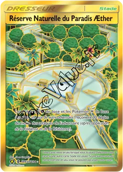 Carte Pokémon Réserve Naturelle du Paradis Æther n°SV87 de la série Destinées Occultes