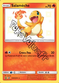 Carte Pokémon Salamèche n°SV6 de la série Destinées Occultes