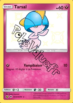 Carte Pokémon Tarsal  n°SV34 de la série Destinées Occultes