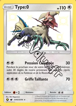 Carte Pokémon Type:0 n°SV45 de la série Destinées Occultes