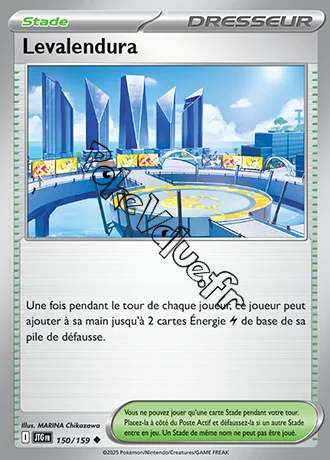 Carte Pokémon Levalendura n°150 de la série Aventures Ensemble