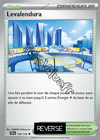 Carte Pokémon Levalendura Reverse n°150 de la série Aventures Ensemble