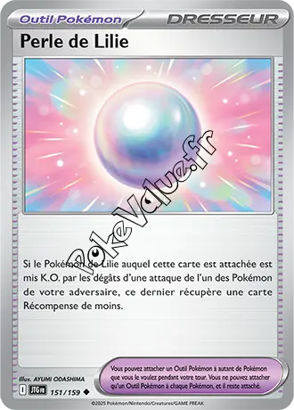 Carte Pokémon Perle de Lilie n°151 de la série Aventures Ensemble
