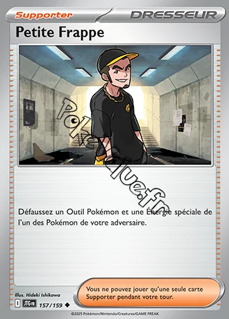 Carte Pokémon Petite Frappe n°157 de la série Aventures Ensemble