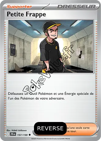 Carte Pokémon Petite Frappe Reverse n°157 de la série Aventures Ensemble