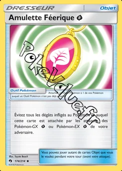 Carte Pokémon Amulette Féerique n°174 de la série Tonnerre Perdu