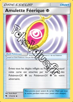 Carte Pokémon Amulette Féerique n°175 de la série Tonnerre Perdu