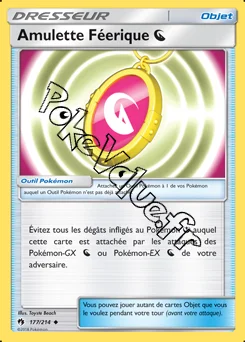 Carte Pokémon Amulette Féerique n°177 de la série Tonnerre Perdu