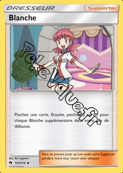 Carte Pokémon Blanche n°193 de la série Tonnerre Perdu