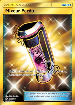 Carte Pokémon Mixeur Perdu n°233 de la série Tonnerre Perdu