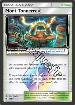 Carte Pokémon Mont Tonnerre n°191 de la série Tonnerre Perdu