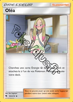 Carte Pokémon Oléa n°183 de la série Tonnerre Perdu