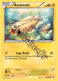 Carte Pokémon Anchwatt  n°38 de la série Nobles Victoires