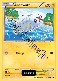 Carte Pokémon Anchwatt  Reverse n°39 de la série Nobles Victoires