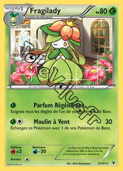 Carte Pokémon Fragilady n°5 de la série Nobles Victoires